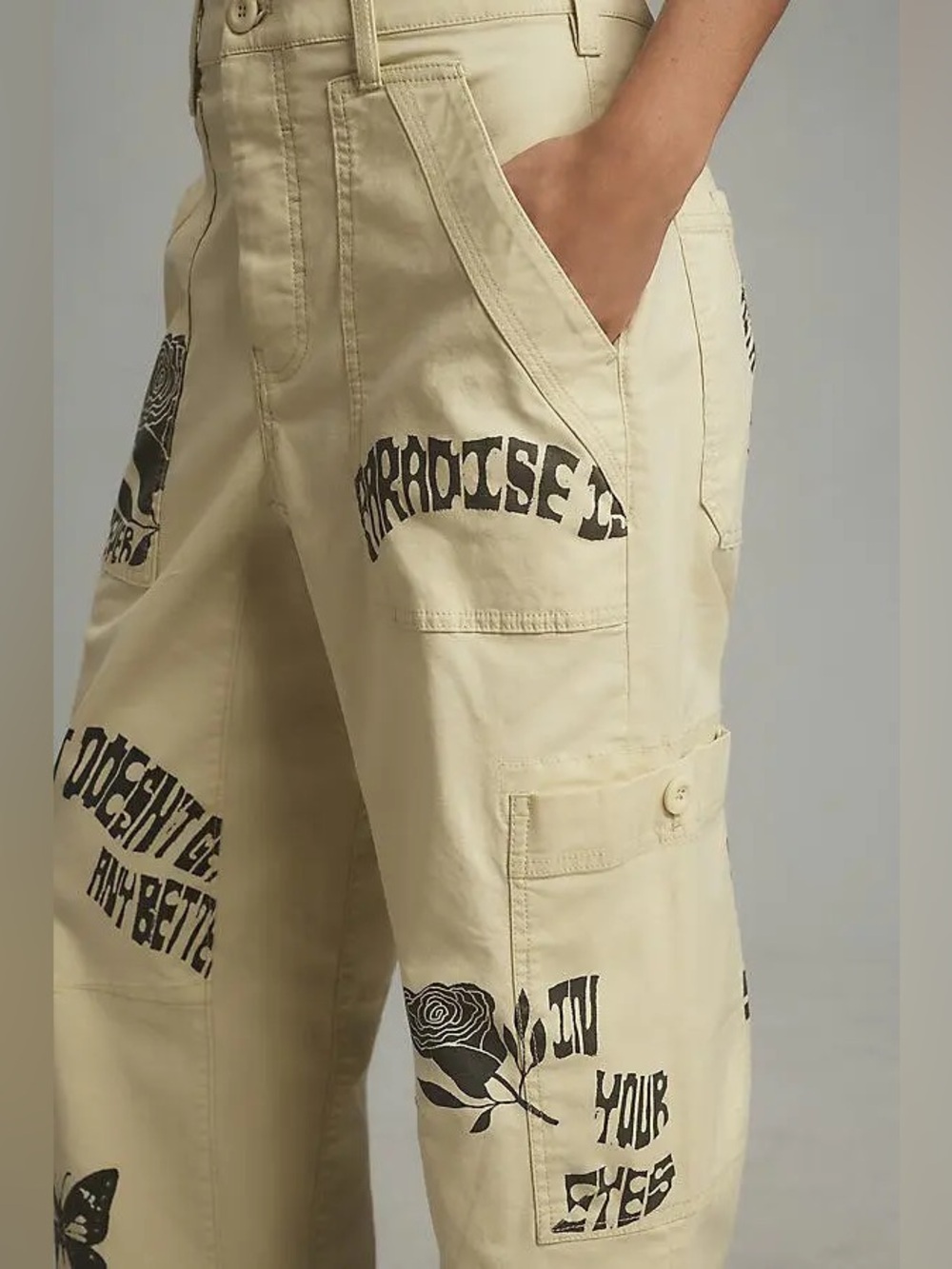 Pilcro Millie Low Slung Barrel Pants